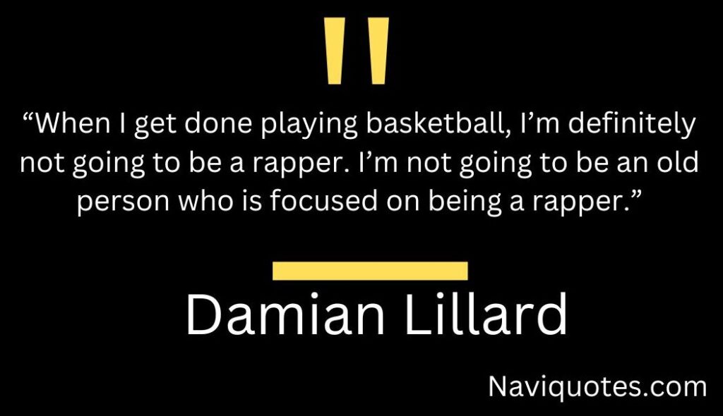 Damian Lillard Quotes on Leadership, Career, and Music