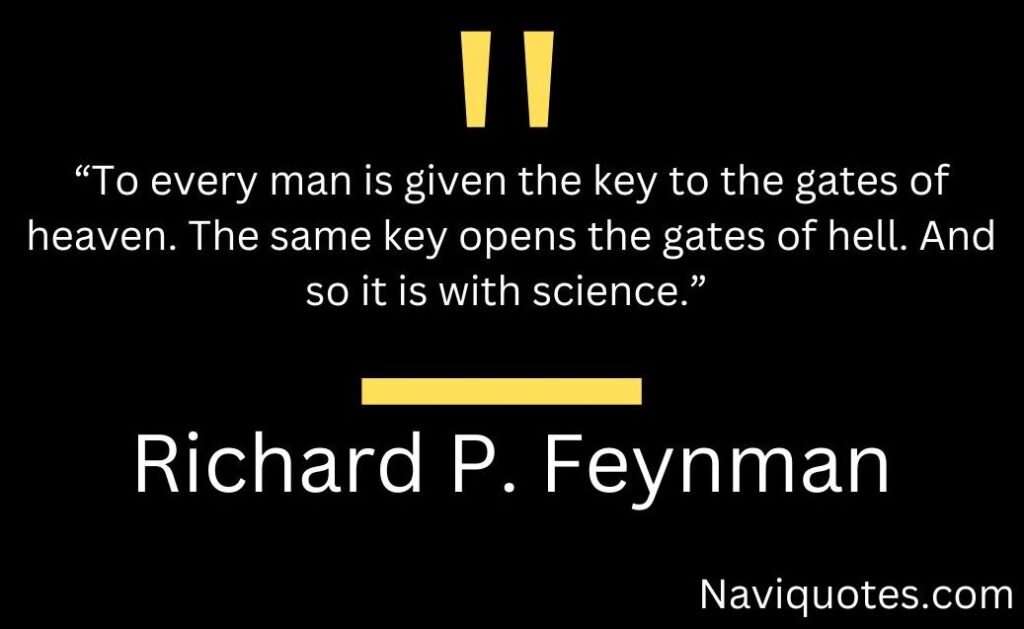 Richard P. Feynman Top Quotes 