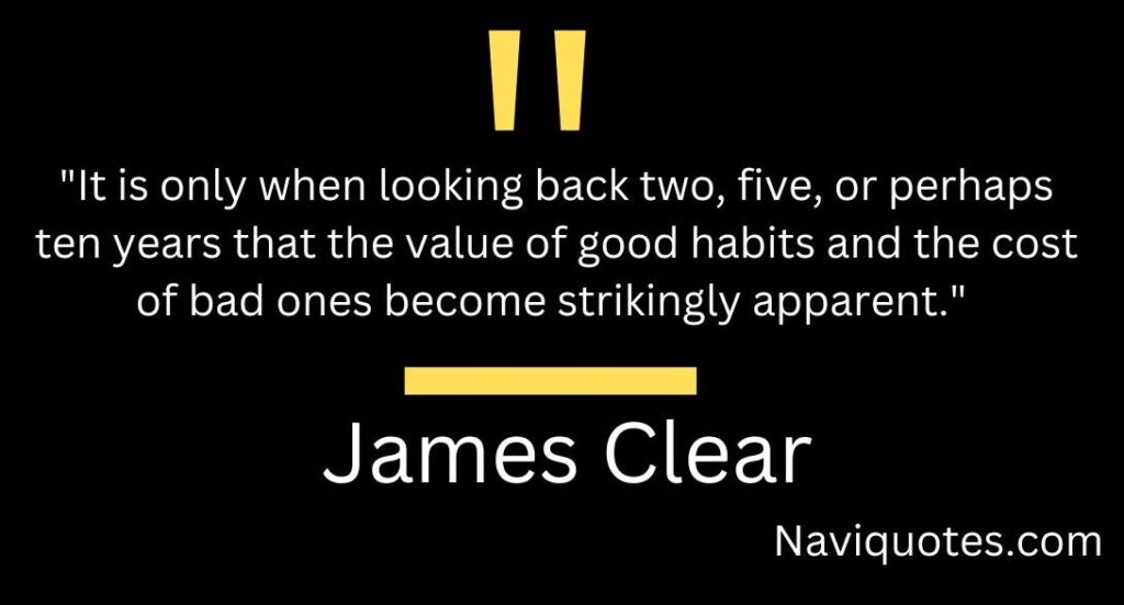 James Clear Best Quotes