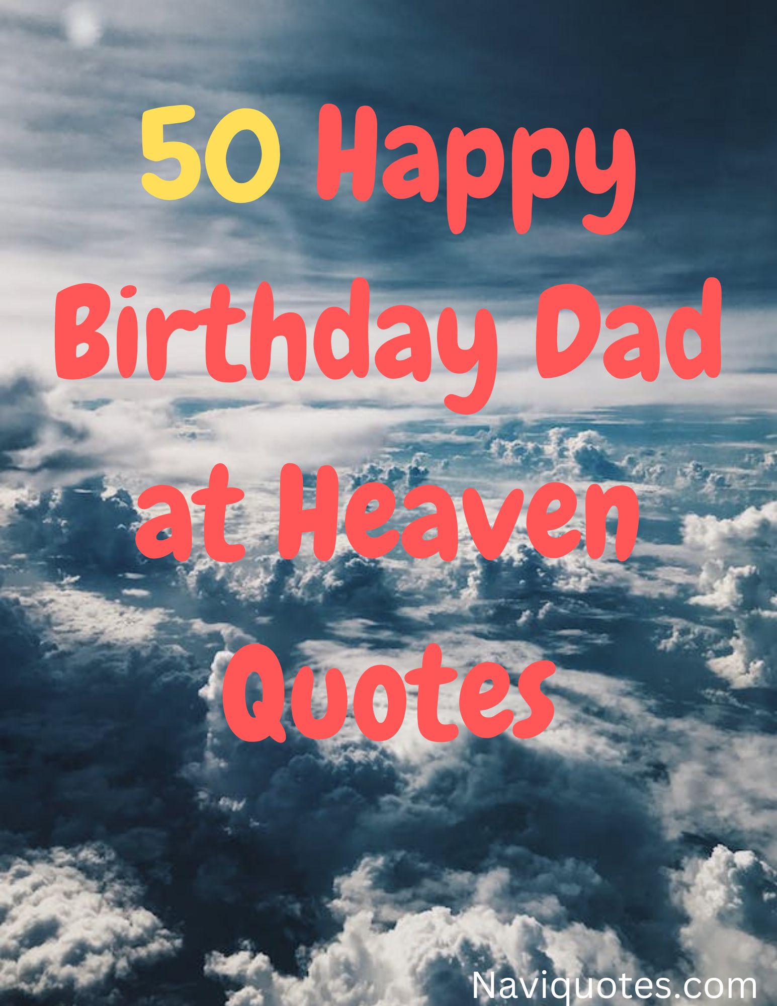 50 Happy Birthday Dad at Heaven Quotes