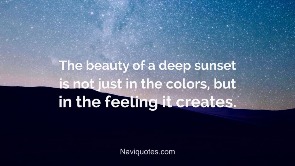 Sunset Quotes and Captions