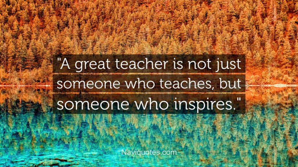 Heart Touching Quotes for Teachers