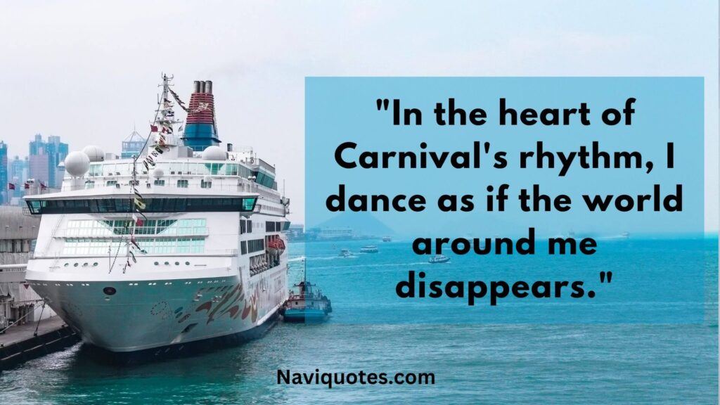 Carnival Cruise Captions 