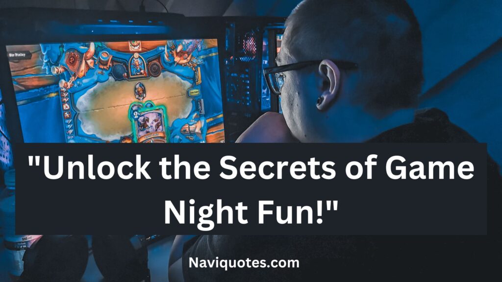 Catchy Game Night Slogans 