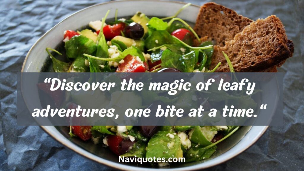 Quotes for Salad Lovers