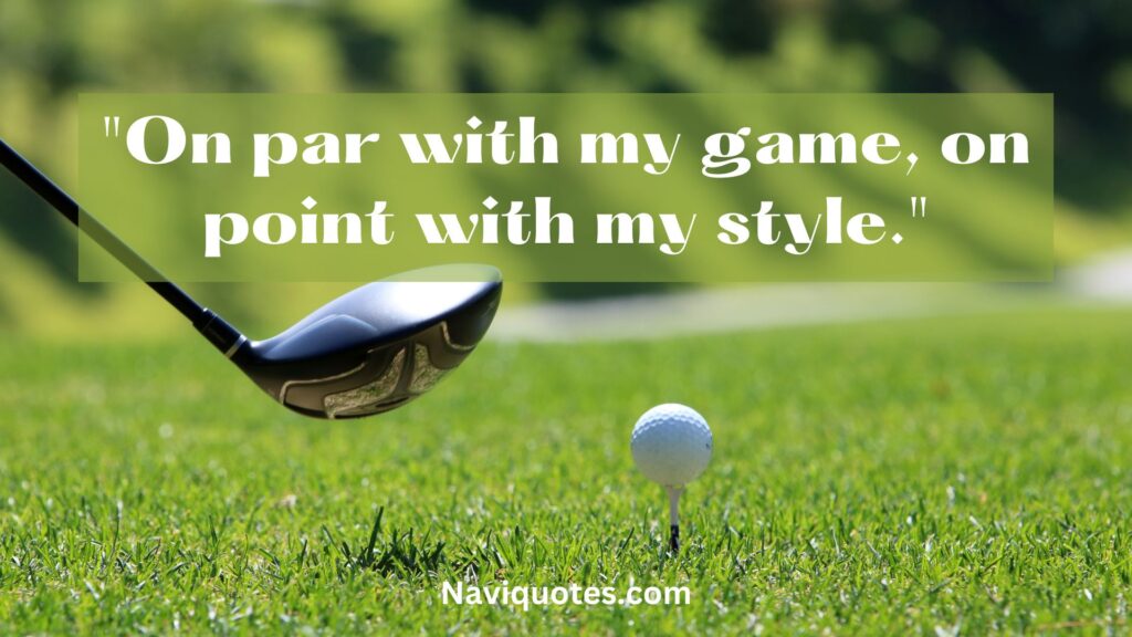 Golf Captions for Instagram