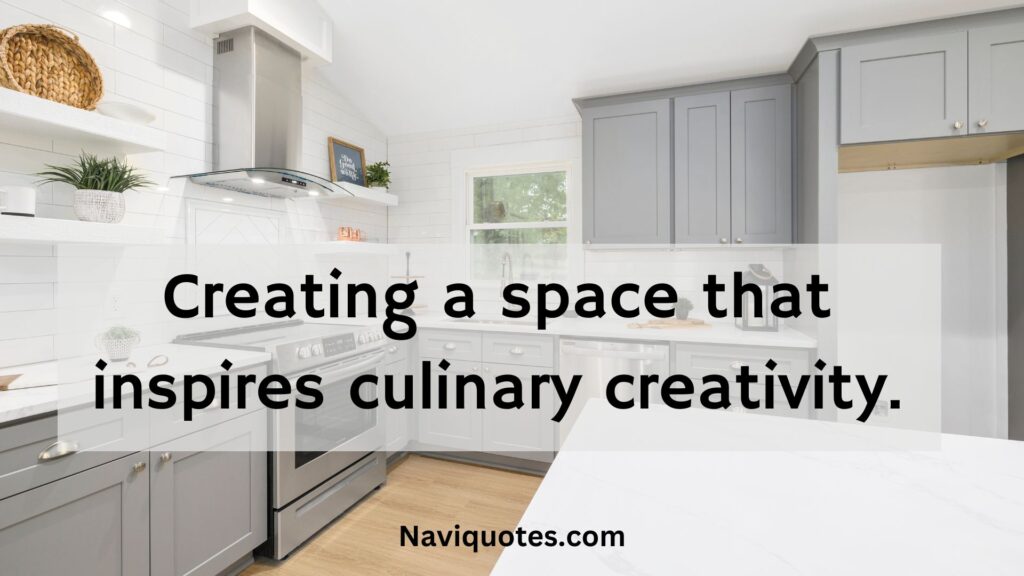 Kitchen Interior Design Captions