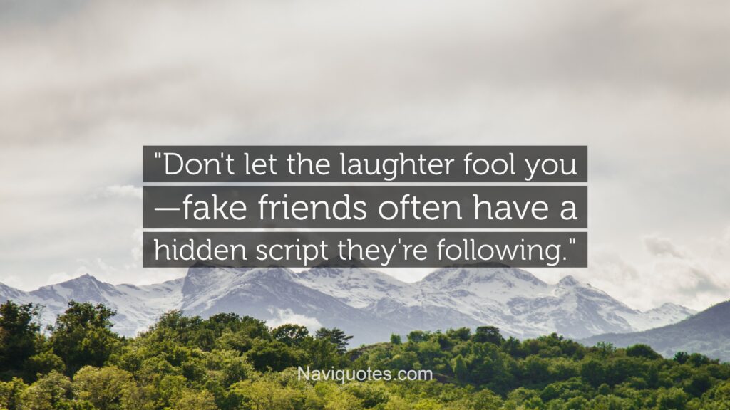 Funny Fake Friends Quotes