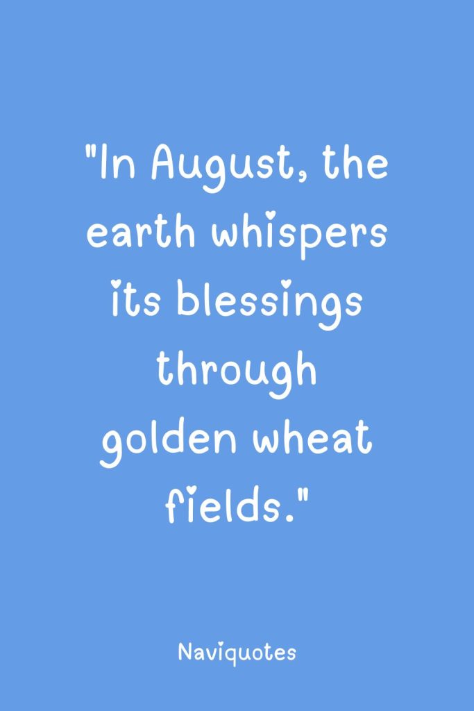 August Quotes for Personal Growth