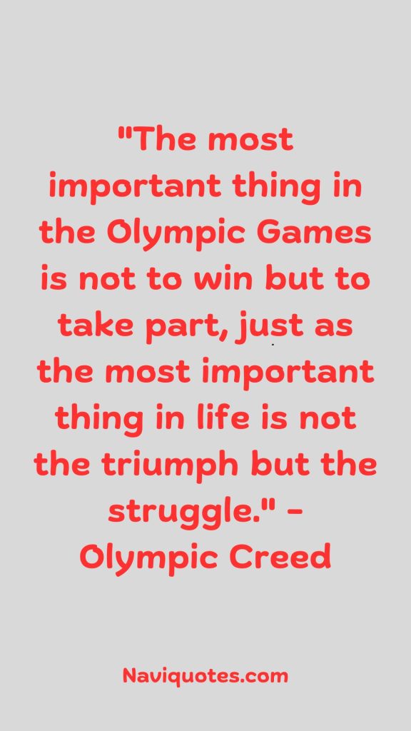 Olympic Quotes 2024